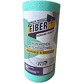 Kasa Kitchen Multipurpose Wipes - Washable and Reusable - 2 Ply Kitchen Tissue/Towel Non-Woven Cloth Roll - Washable and Reus