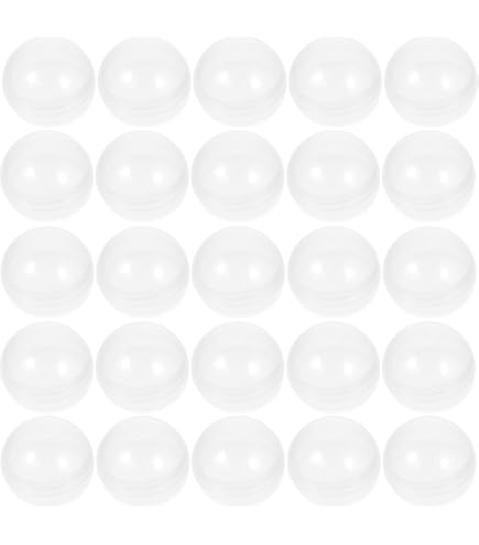 5 Sphères Acrylique Transparentes 40mm - Ornements Uxcell Pour Déco