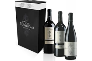 Lo Zoccolaio Barbera d'Alba + Langhe Rosso + Barolo Vin Rouge Italien coffret cadeau 3 Bouteilles x 75 cl