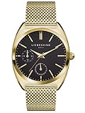 Liebeskind Berlin Damen Analog Quarz Uhr mit Edelstahl Armband