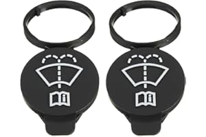 JTKREW 2 Piezas tapon Relleno Limpia Cristal-Tapa deposito liquido para limpiaparabrisas Compatible con Opel y Chevrolet - Tapa Tanque limpiaparabrisas