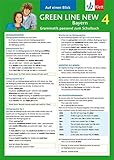 Green Line New Bayern 4 - Auf einen Blick: Grammatik passend zum Schulbuch - Klappkarte (6 Seiten) by 