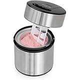 Gelatiera e yogurtiera ProfiCook® | gelato in 20 minuti | per un massimo di 1800 ml di gelato |gelatiera soft per uso domesti