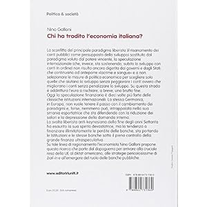 Chi ha tradito l'economia italiana?
