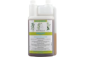 ESTELLA Zahnsaft | 1 l | Ergänzungsfuttermittel für Pferde | Mit Vitalpilzen & Kräuterkonzentrat