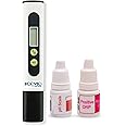 KONVIO NEER Tds Meter,Ph Drop And Orp Testing For Tds Testing And Ph Testing, Tds And Ph Test, Pen Type Tds Meter And Ph Drop Bottle For All Purpose And Orp Testing Positive/Negative, Multi