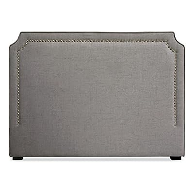 Menzzo Tête de lit Milana 160cm Tissu Taupe