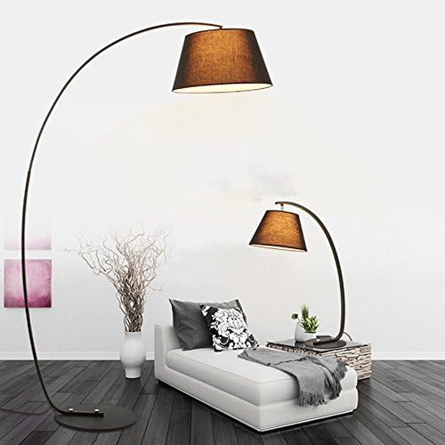 Floor lights Living Room Fishing Floor Lamp, Northern Europe Modern Study Simple Lamps Creative Bedroom Bedside Vertical Lamps