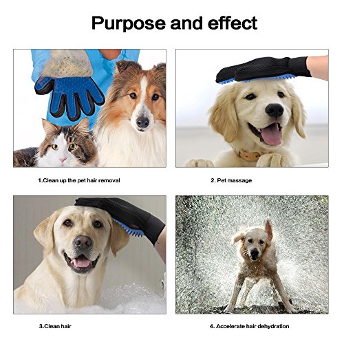 Parsion-Pet-Grooming-GloveGentle-De-shedding-Brush-Pet-Grooming-Mitt