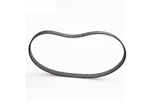 GEEYU ZHaonan-timing belt HTD3M Synchronous Belt, Width 5/6/9/15/30mm, HTD3M-162 Timing Belt, Length 162mm, 54 Teeth, Arc Toothed Belt, Drive Belt Pitch=3mm Replacement parts