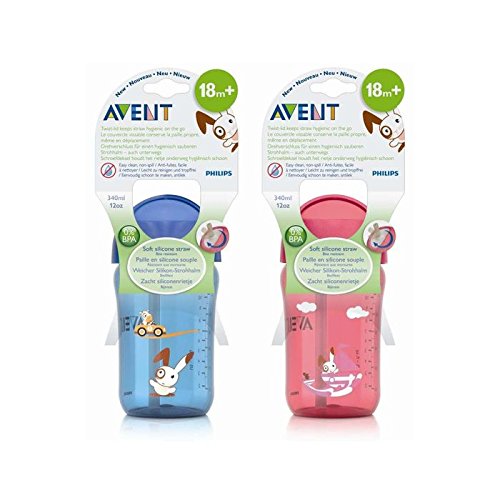 Philips Avent SCF762/00 Strohhalm-Becher 340 ml, Farbe nicht frei wählbar - 3