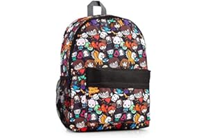 Harry Potter Zaino Scuola Elementare Bambina, Zainetto Scolastico In Tela Stile Chibi Con Personaggi, Borsa Viaggio Grande Capacità, Idea Regalo Compleanno Ragazzo Ragazza In Età Scolare