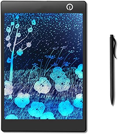 WearPai 9.7-Inch LCD Writing Tablet Colorful Graphics Drawing and Writing Board Digital Handwriting Pad for Kid Gift, Elder Message Board,Family Memo and Office Writing Notebook (Black)