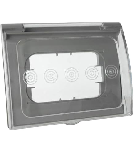 Plaque étui IP44 Universelle Compatible Avec Bticino Vimar Gewiss