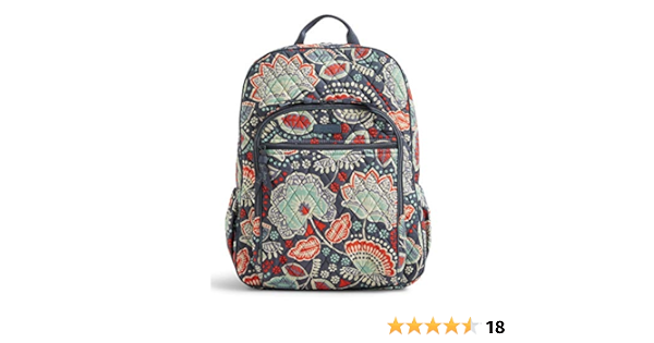 nomadic floral vera bradley backpack