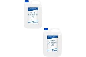Cleenol Medisan 70% Hand Sanitizing Gel - 5 Litre, Pack of 2