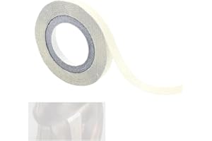 RVYEIOP 1 rollo de cinta adhesiva de para pelucas adhesivas, cinta blanca para pelucas, cinta de repuesto, adhesivo, cinta adhesiva de doble cara para fundas de pelucas.