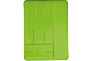 Excelsa"Rainbow - Bandeja para Cubiertos (6 Compartimentos), Color Verde