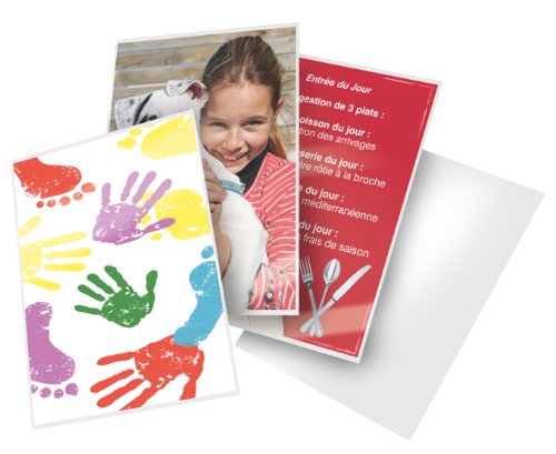 Leitz - Papel para laminado formato A4 80 micras 100 unidades
transparente