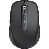 Logitech MX Anywhere 3 Compact Performance Mouse for Business &ndash; Wireless, Ultrafast Scrolling, Any Surface Tracking, recharge