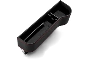 LJSW 1Pcs Scatola Portaoggetti per Seggiolino Auto（Destra） ,Car Seat Gap Filler Storage Organizer,Organizer per Seggiolino Auto per Interno Auto Contenitore .