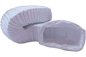 Kair PVC Rectangular Flexible Hose 220mm x 90mm - 3 Metre Length