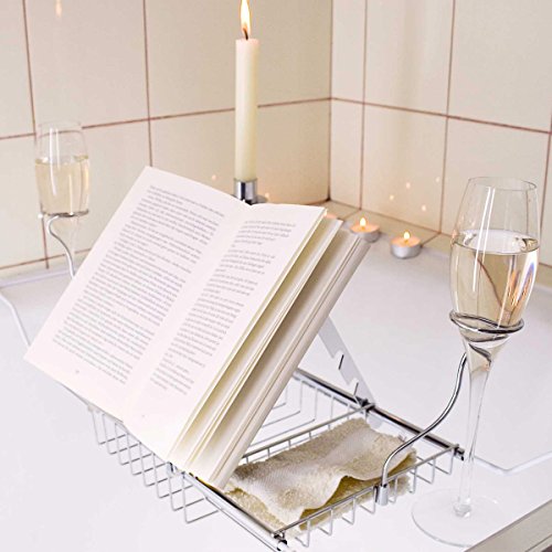 Teleskop Badewannenauflage Badauflage Wannenablage Badewannen Ablage Butler Auflage aus Edelstahl - 2