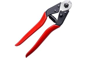 LABABE Tronchese in acciaio INOX, per tagliare cavi metallici di aereo e bicicletta, fino a 0,4 cm