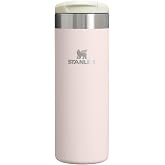 Stanley 1913 Aerolight Transit Travel Mug 0.47L - Rose Quartz | Keeps Hot for 8 Hours - Compatible with Car Holder - Leakproo