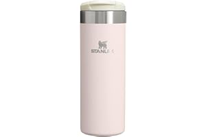 Stanley 1913 Aerolight Transit Kubek Podróżny 0.47L - Utrzymuje ciepło przez 6 godzin - utrzymuje zimno przez 8 godzin - Można myć w zmywarce - Szczelny - Rose Quartz