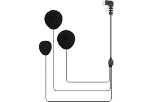 BETOWEY BT-S2 e BT-S3 Interfono Moto USB Tipo C Morbido Auricolare e Altoparlante Accessorio di Ricambio (USB C, Cavo Morbido)