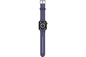 ‎OTTERBOX OtterBox Całodzienny pasek do zegarka Apple Watch 44/45/46mm, wytrzymały, miękki w dotyku silikonowy pasek do zegarka Apple Watch, Ciemny Fiolet