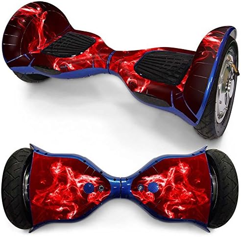 QJONKE Waterproof PVC Balance Scooter Sticker for 10 inches Balancing Skateboard , 9