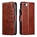 Produktbild Handy hülle Tasche Leder Flip Case Brieftasche Etui Schutzhülle für Apple iPhone X XS/XR/XS MAX/5G 5S ES/6G 6s/6 Plus/7G 8G /7Plus /8Plus hülle,5 Farben