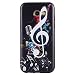 Produktbild Samsung Galaxy Hülle, Hozor Dünne Weiche TPU Silikon Handyhülle Schutztasche Back Cover Gemalt Geprägt Muster Schutzhülle Etui für Samsung Galaxy A5 2017 5.2 zoll - Musik