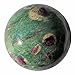 Produktbild Rubin-Zoisit Kristall Kugel Wahrsager Divination Fortune Globe Dekokugel, 67 mm, 460 g (RZ6)