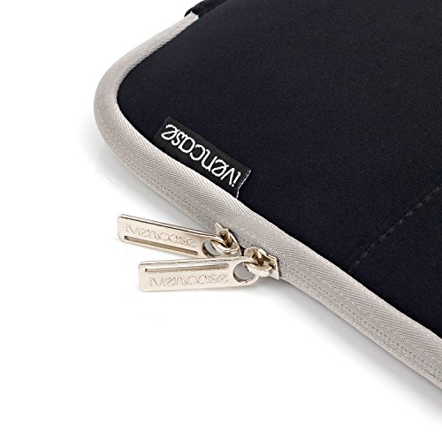 Ivencase® stoßfest Neopren Laptop Sleeve Tasche Hülle Beutel Für 11-11.6 Zoll Laptop / Notebook / MacBook / MacBook Air 11 / Chromebook Schwarz - 8