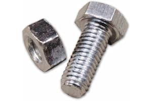 OEM Bulloni Zincati Classe 4.8 Te con Dado 8x15 mm per Scaffali conf. 100 pz