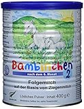 Säuglingsnahrung Bambinchen 2 mit gesunder Ziegenmilch;