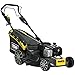 Produktbild Texas Premium 4880TR/W 4-Takt-Benzin-Rasenmäher 4 in 1 | Benzinmäher mit vier Funktionen: Mulchen, Fangen, Heckauswurf, Seitenauswurf