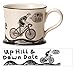 Produktbild Moorland Geschenkbox Kaffee/Tee Tasse – I Love ME Bike – Up Hill Down Dale – Groß