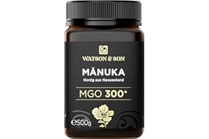 Watson & Son Manuka Honig MGO 300+ 250g | Premium Qualität aus Neuseeland