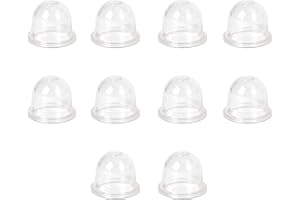 BOLOEST 10 Pieces Petrol Fuel Primer Bulb Pump Carburettor Pump for Chainsaws, Trimmer, Blowers Cutter Lawn Mower(22mm)