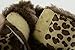 Itaar Warm Lovely Soft Sole Baby Girls Bowknot Leopard Snow Fur Boots Crib Shoes