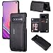 Produktbild Dclbo Hülle für Samsung Galaxy S10e, Handyhülle Schutzhülle PU Leder Handytasche Ledertasche Case mit Standfunktion Kartenfach Beirftasche Etui Lederhülle für für Samsung Galaxy S10e-Schwarz