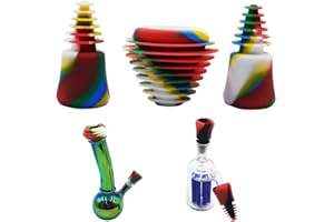 WONBEST Gummi-Reinigungsstopfen Silikonabdeckungen, Universalstopfen, für Wasserpfeifen, Glasbong-Pfeifen, 3 Stück