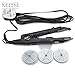 Neitsi UK PLUG Heat Connector Iron Fusion Pre Bonded Hair Extensions Iron Kit (Black# 03 with Heat Shield)