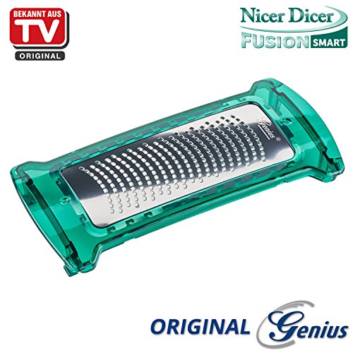 Genius Nicer Dicer Fusion smart | Reibeinsätze | 2 Teile | Bekannt aus TV | NEU Farbe Mintgrün - 3