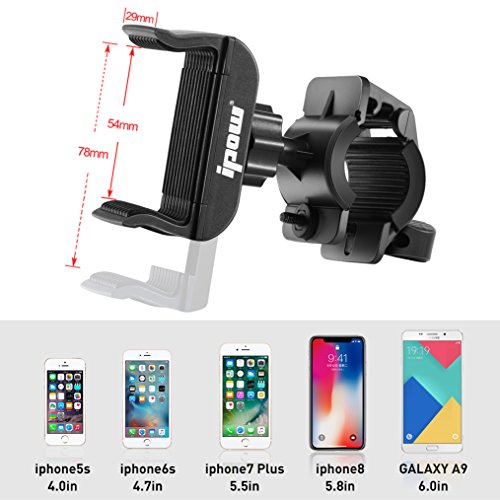 Fahrrad Handyhalterung, Ipow Universal Handy Halterung mit robustem Metall Sockel Outdoor Fahrradhalterung, 360°Drehbare Handyhalterung, geeignet für iphone X/ 8/ 7 Plus/ 6s Plus/ 6/ 5s, Samsung Galaxy Samsung Galaxy S6 / S5 / S4, Samsung Galaxy Note 4 /Note 3/Note 2, HTC One X/M8/X+ reviews Fahrrad Handyhalterung, Ipow Universal Handy Halterung mit robustem Metall Sockel Outdoor Fahrradhalterung, 360°Drehbare Handyhalterung, geeignet für iphone X/ 8/ 7 Plus/ 6s Plus/ 6/ 5s, Samsung Galaxy Samsung Galaxy S6 / S5 / S4, Samsung Galaxy Note 4 /Note 3/Note 2, HTC One X/M8/X+