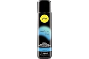 pjur analyse me! Moisturising - Lubricante acuoso - para sexo anal cómodo - adecuado para juguetes eróticos (100ml)